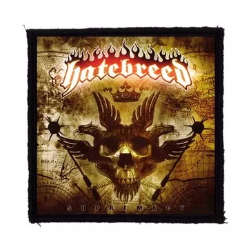 HATEBREED: Supremacy (9,5 cm x 9,5 cm) (felvarró)
