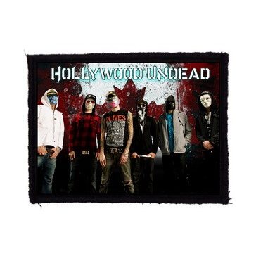 HOLLYWOOD UNDEAD: LA (9,5 cm x 7 cm) (felvarró)