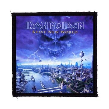 IRON MAIDEN: Brave (9,5 cm x 9,5 cm) (felvarró)