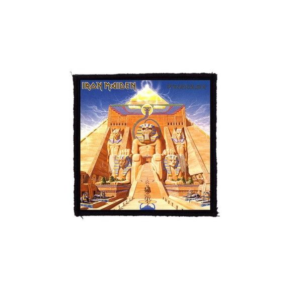 IRON MAIDEN: Powerslave (9,5 cm x 9,5 cm) (felvarró) IRON MAIDEN: Powerslave (9,5 cm x 9,5 cm) (felvarró)