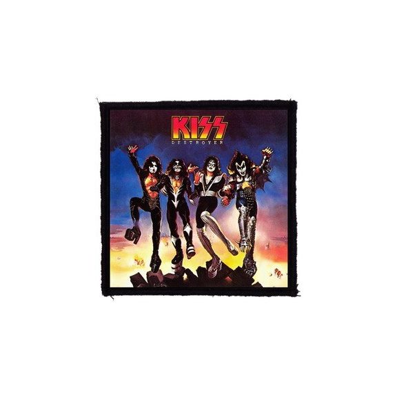 KISS: Destroyer (9,5 cm x 9,5 cm) (felvarró) KISS: Destroyer (9,5 cm x 9,5 cm) (felvarró)