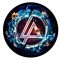 LINKIN PARK: Iridescent (circle, 95 mm) (felvarró)