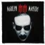 MARILYN MANSON: MM (9,5 cm x 9,5 cm) (felvarró)