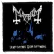 MAYHEM: De mysteriis (9,5 cm x 9,5 cm) (felvarró)