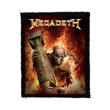 MEGADETH: Arsenal (7,5 cm x 9,5 cm) (felvarró)