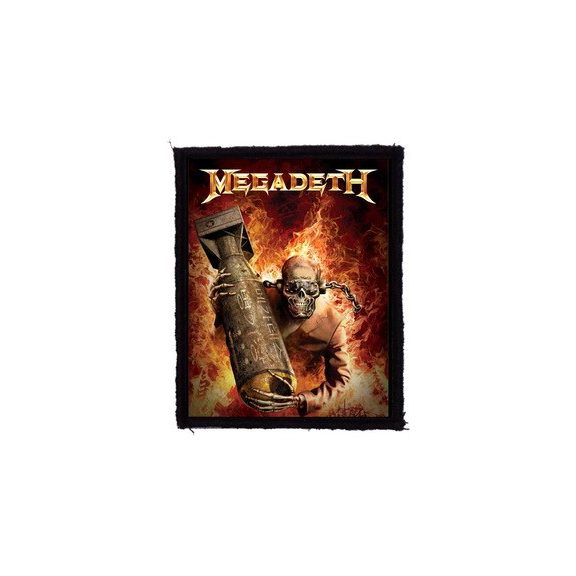 MEGADETH: Arsenal (7,5 cm x 9,5 cm) (felvarró) MEGADETH: Arsenal (7,5 cm x 9,5 cm) (felvarró)