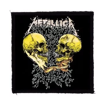 METALLICA: Sad But True (9,5 cm x 9,5 cm) (felvarró)