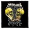 METALLICA: Sad But True (9,5 cm x 9,5 cm) (felvarró)