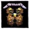 METALLICA: Sanitarium (9,5 cm x 9,5 cm) (felvarró)