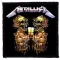 METALLICA: Sanitarium (9,5 cm x 9,5 cm) (felvarró)