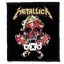 METALLICA: XXX (8,5 cm x 9,5 cm) (felvarró)