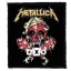 METALLICA: XXX (8,5 cm x 9,5 cm) (felvarró)