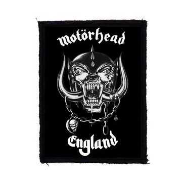 MOTORHEAD: England (7 cm x 9,5 cm) (felvarró)