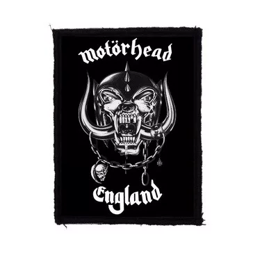 MOTORHEAD: England (7 cm x 9,5 cm) (felvarró)