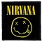NIRVANA: Smiley (9,5 cm x 9,5 cm) (felvarró)