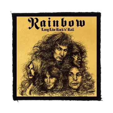   RAINBOW: Long Live Rock 'n' Roll (9,5 cm x 9,5 cm) (felvarró)