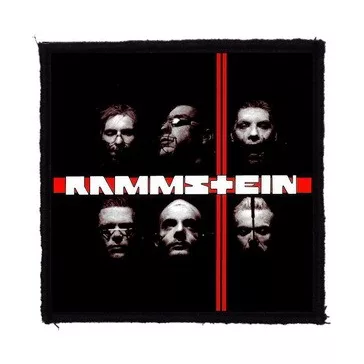 RAMMSTEIN: Du Hast (9,5 cm x 9,5 cm) (felvarró)