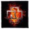 RAMMSTEIN: Lava (9,5 cm x 9,5 cm) (felvarró)