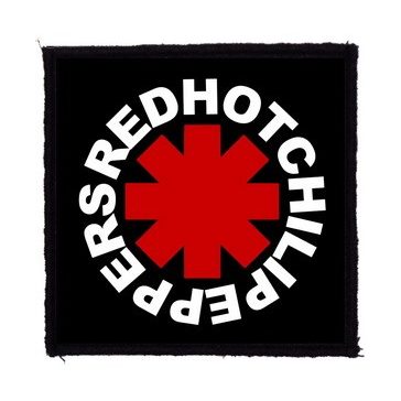 RED HOT CHILI PEPPERS: Logo (9,5 cm x 9,5 cm) (felvarró)