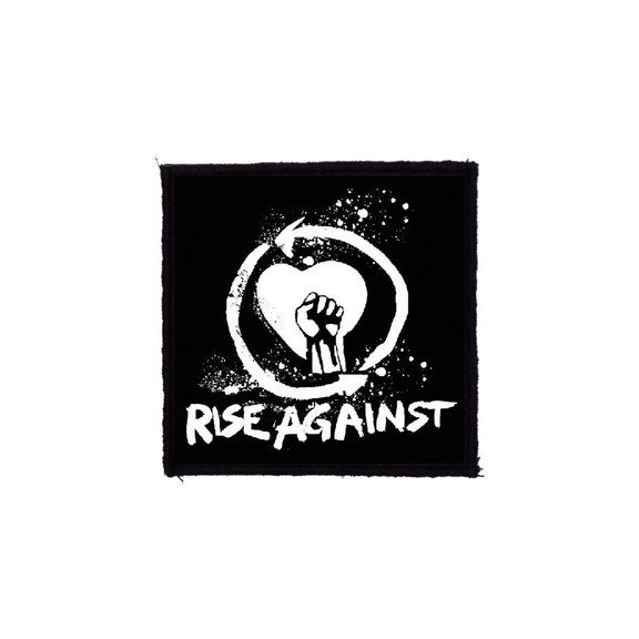 RISE AGAINST: Fist (9,5 cm x 9,5 cm) (felvarró) RISE AGAINST: Fist (9,5 cm x 9,5 cm) (felvarró)