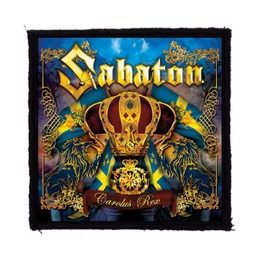 SABATON: Carolus (9,5 cm x 9,5 cm) (felvarró)