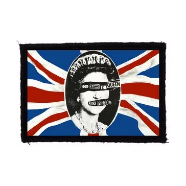 SEX PISTOLS: God Save (9,5 cm x 6,5 cm) (felvarró)