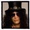 SLASH: Portrait (9,5 cm x 9,5 cm) (felvarró)