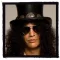 SLASH: Portrait (9,5 cm x 9,5 cm) (felvarró)