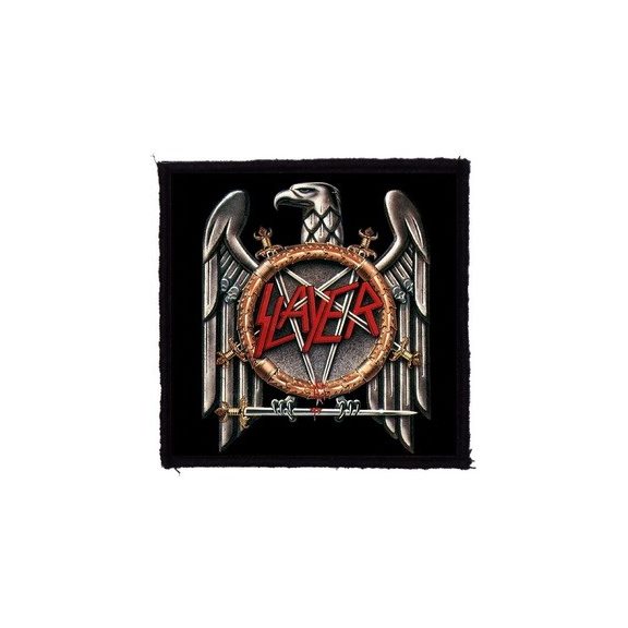 SLAYER: Sas (9,5 cm x 9,5 cm) (felvarró) SLAYER: Sas (9,5 cm x 9,5 cm) (felvarró)