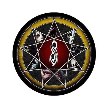 SLIPKNOT: Circle (circle, 9,5 cm) (felvarró)