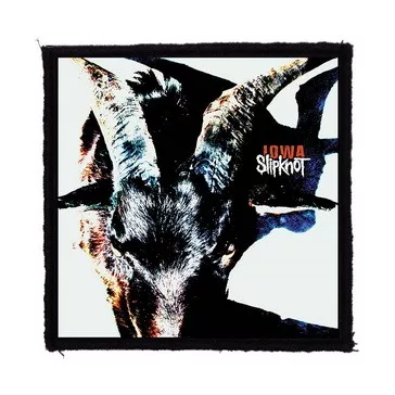SLIPKNOT: Iowa (9,5 cm x 9,5 cm) (felvarró)