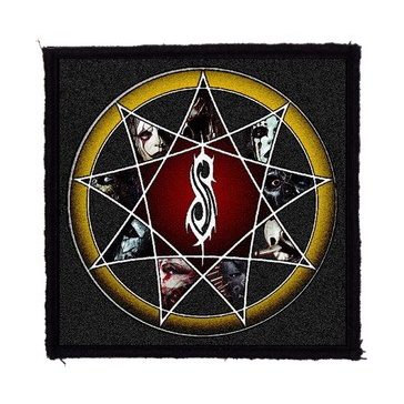 SLIPKNOT: Tetragramma (9,5 cm x 9,5 cm) (felvarró)