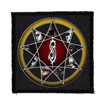 SLIPKNOT: Tetragramma (9,5 cm x 9,5 cm) (felvarró)