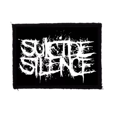 SUICIDE SILENCE: Logo (9,5 cm x 7 cm) (felvarró)