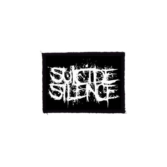 SUICIDE SILENCE: Logo (9,5 cm x 7 cm) (felvarró) SUICIDE SILENCE: Logo (9,5 cm x 7 cm) (felvarró)