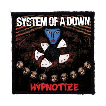 SYSTEM OF A DOWN: Hypnotize (9,5 cm x 9,5 cm) (felvarró)