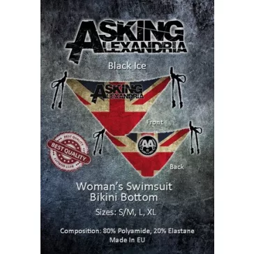 ASKING ALEXANDRIA: GB (bikini alsó) (akciós!)