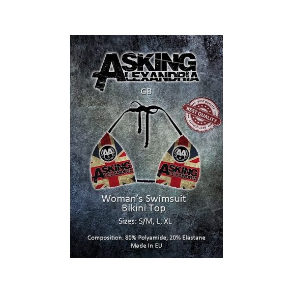 ASKING ALEXANDRIA: GB (bikini top) (akciós!) ASKING ALEXANDRIA: GB (bikini top) (akciós!)