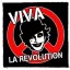 ADICTS: Viva La Revolution (9,5 cm x 9,5 cm) (felvarró)