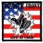 AGNOSTIC FRONT: Live At CBGB (9,5 cm x 9,5 cm) (felvarró)