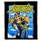 ANTHRAX: King Not Man (8 cm x 9,5 cm) (felvarró)