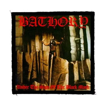 BATHORY: Under The Sign (9,5 cm x 9,5 cm) (felvarró)