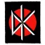 DEAD KENNEDYS: Logo (8 cm x 9,5 cm) (felvarró)