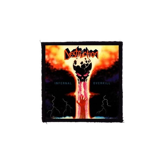 DESTRUCTION: Infernal Overkill (9,5 cm x 9,5 cm) (felvarró) DESTRUCTION: Infernal Overkill (9,5 cm x 9,5 cm) (felvarró)