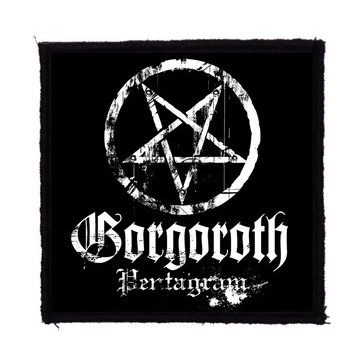GORGOROTH: Pentagram (9,5 cm x 9,5 cm) (felvarró)