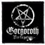GORGOROTH: Pentagram (9,5 cm x 9,5 cm) (felvarró)
