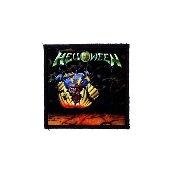 HELLOWEEN: Helloween (9,5 cm x 9,5 cm) (felvarró) HELLOWEEN: Helloween (9,5 cm x 9,5 cm) (felvarró)