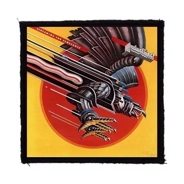 JUDAS PRIEST: Screaming (9,5 cm x 9,5 cm) (felvarró)