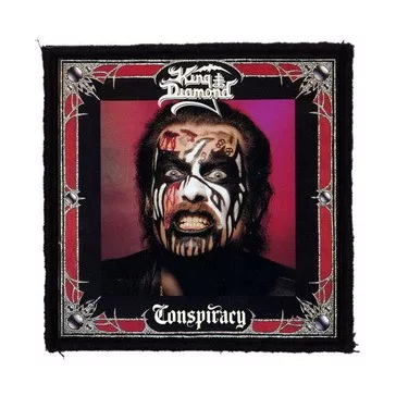 KING DIAMOND: Conspiracy (9,5 cm x 9,5 cm) (felvarró)