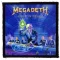 MEGADETH: Rust In Peace (9,5 cm x 9,5 cm) (felvarró)